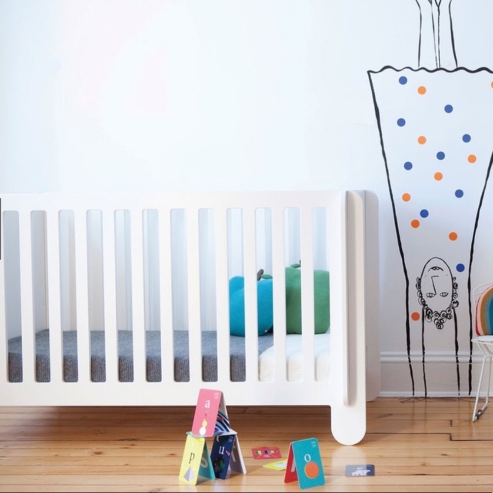 SOLD Oeuf Elephant Crib + Toddler Bed Conversion Kit